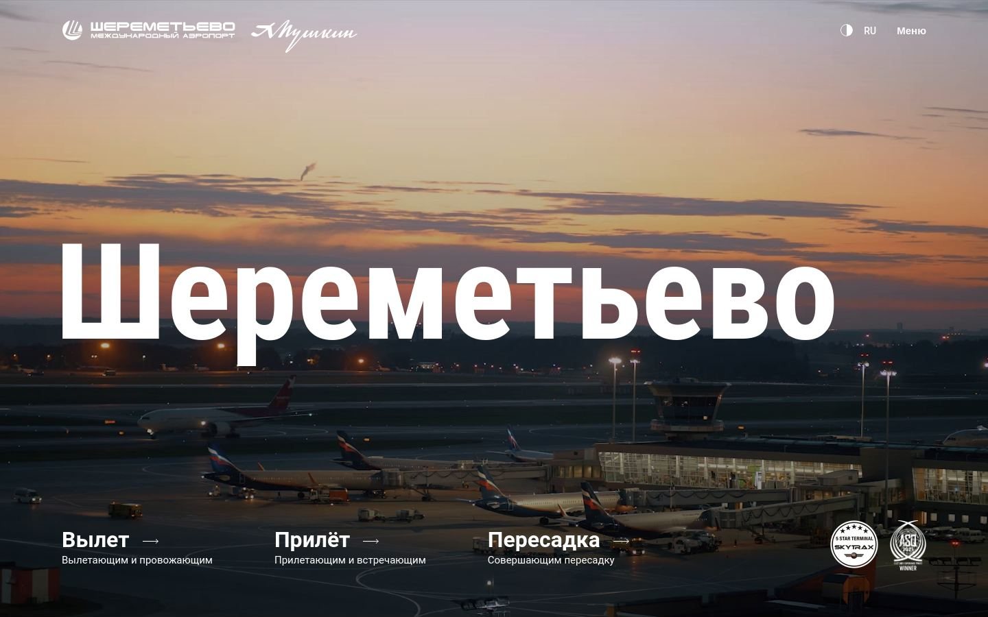Снимок svo.aero