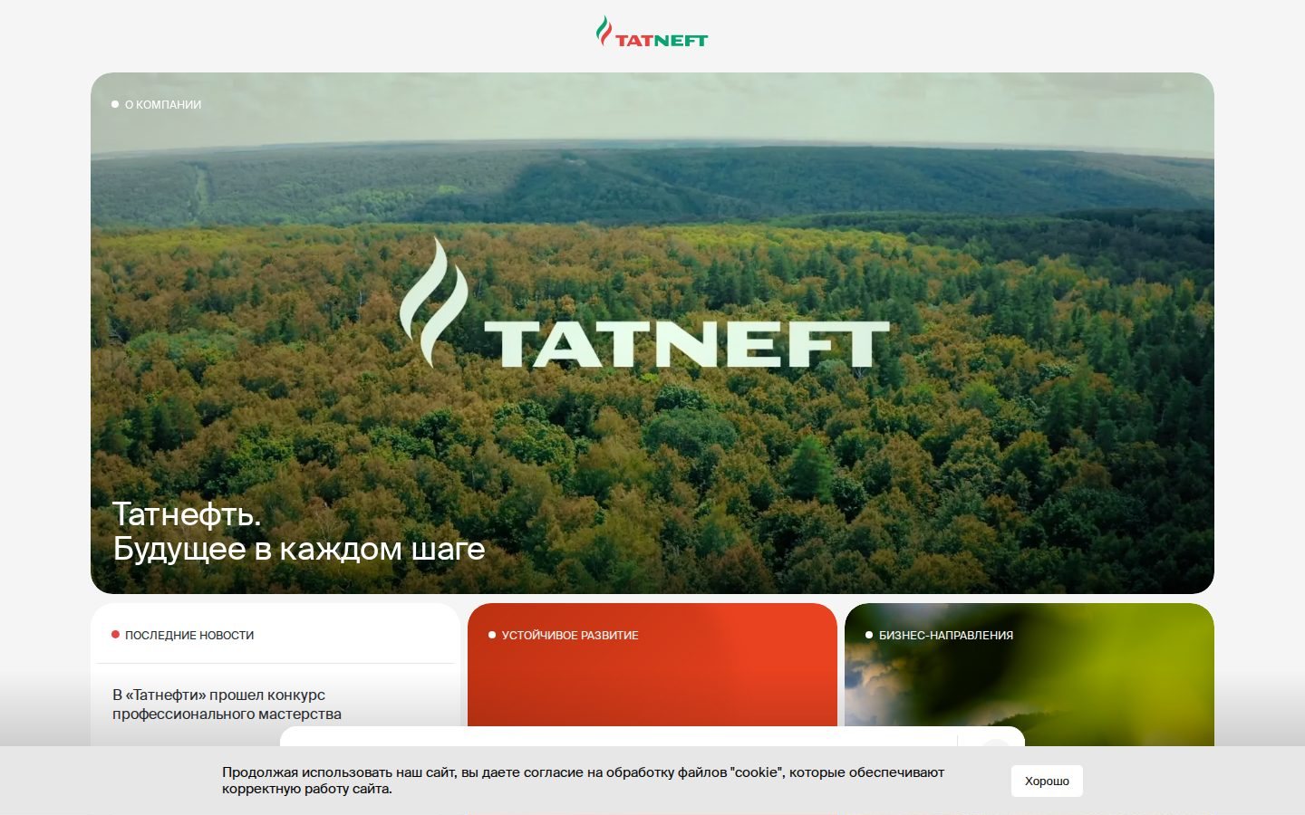 Снимок tatneft.ru
