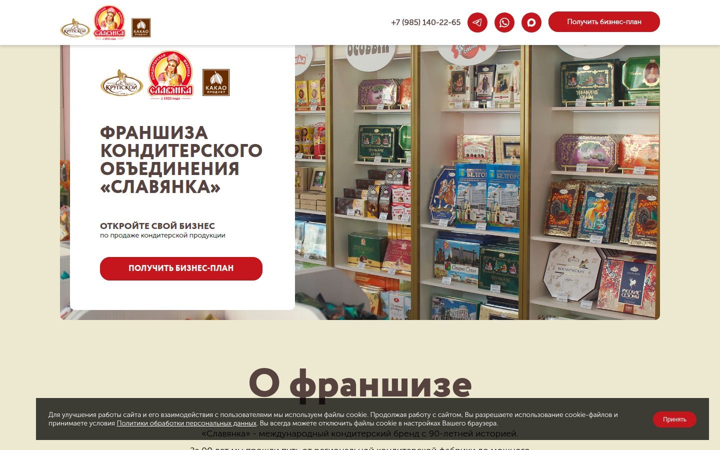 Снимок slv-franchise.ru