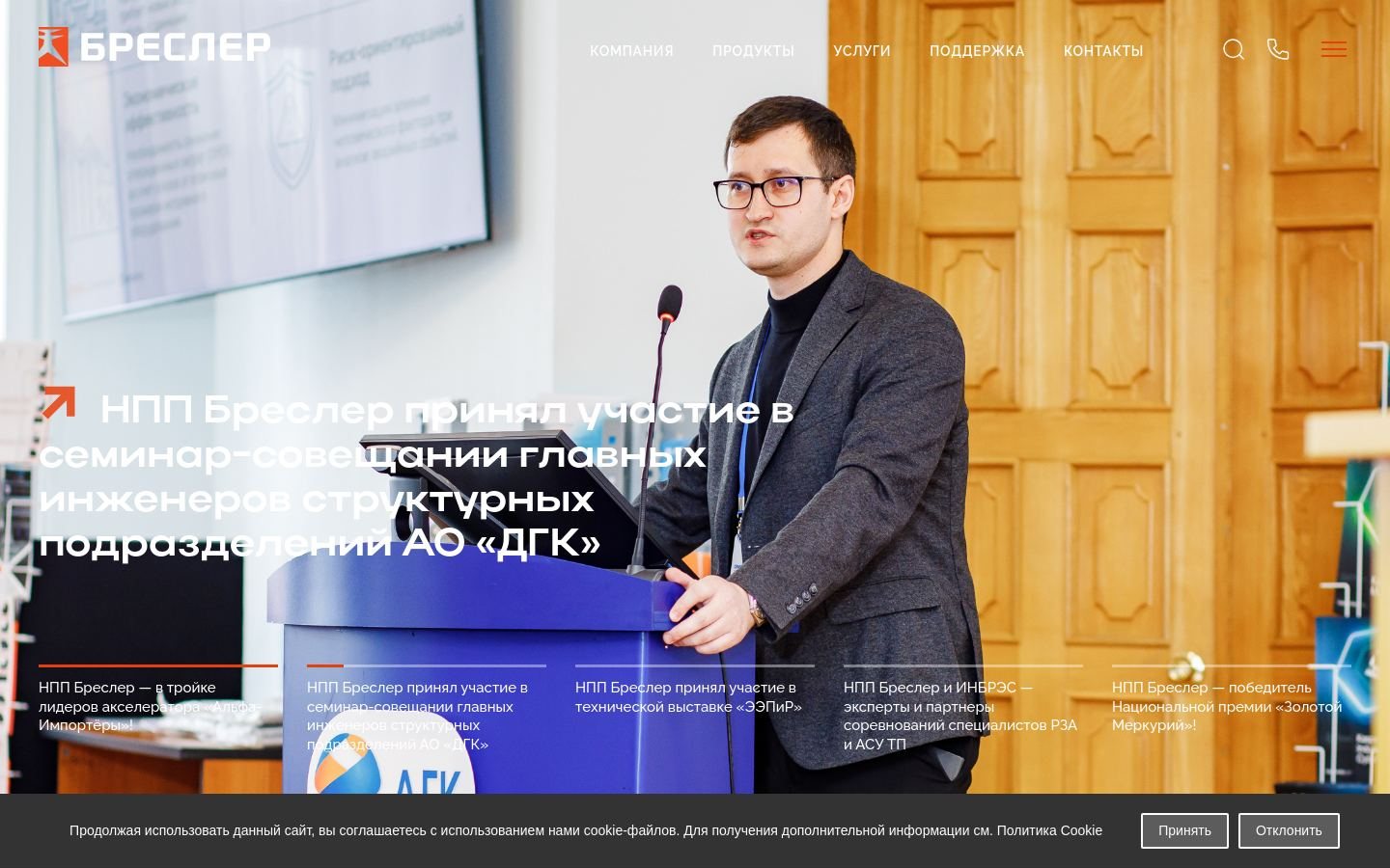 Снимок bresler.ru