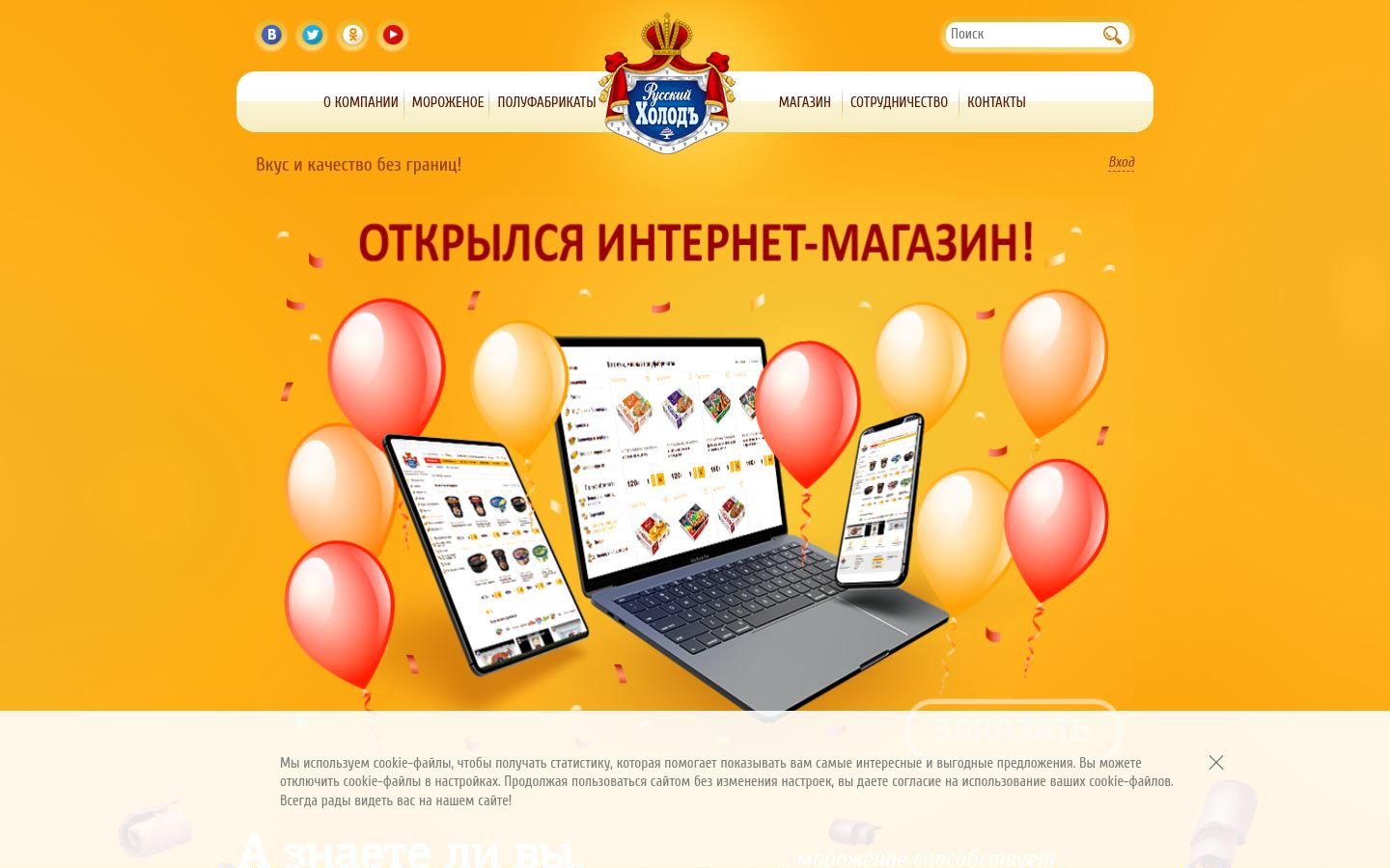 Снимок rusholod.ru