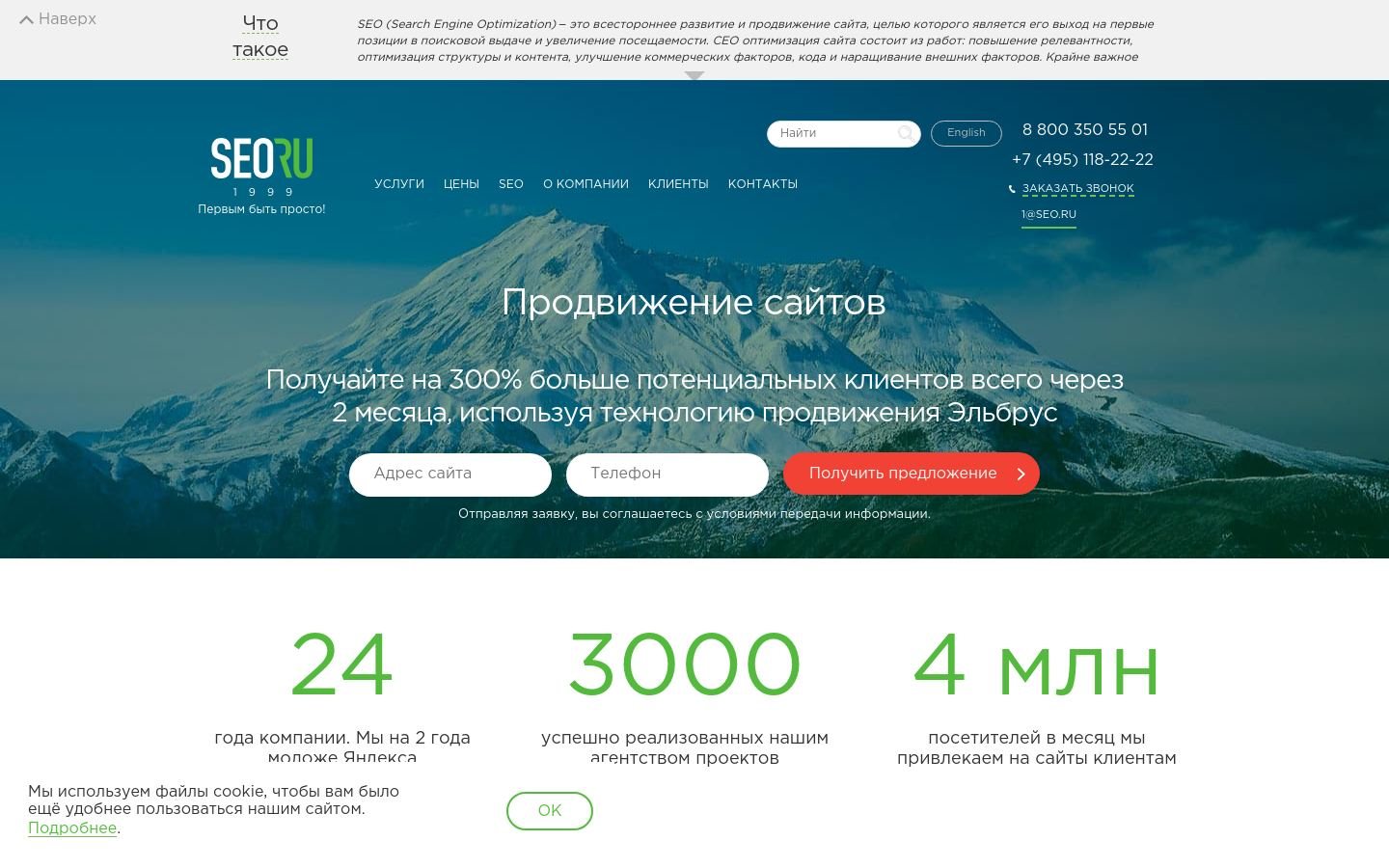 Снимок seo.ru