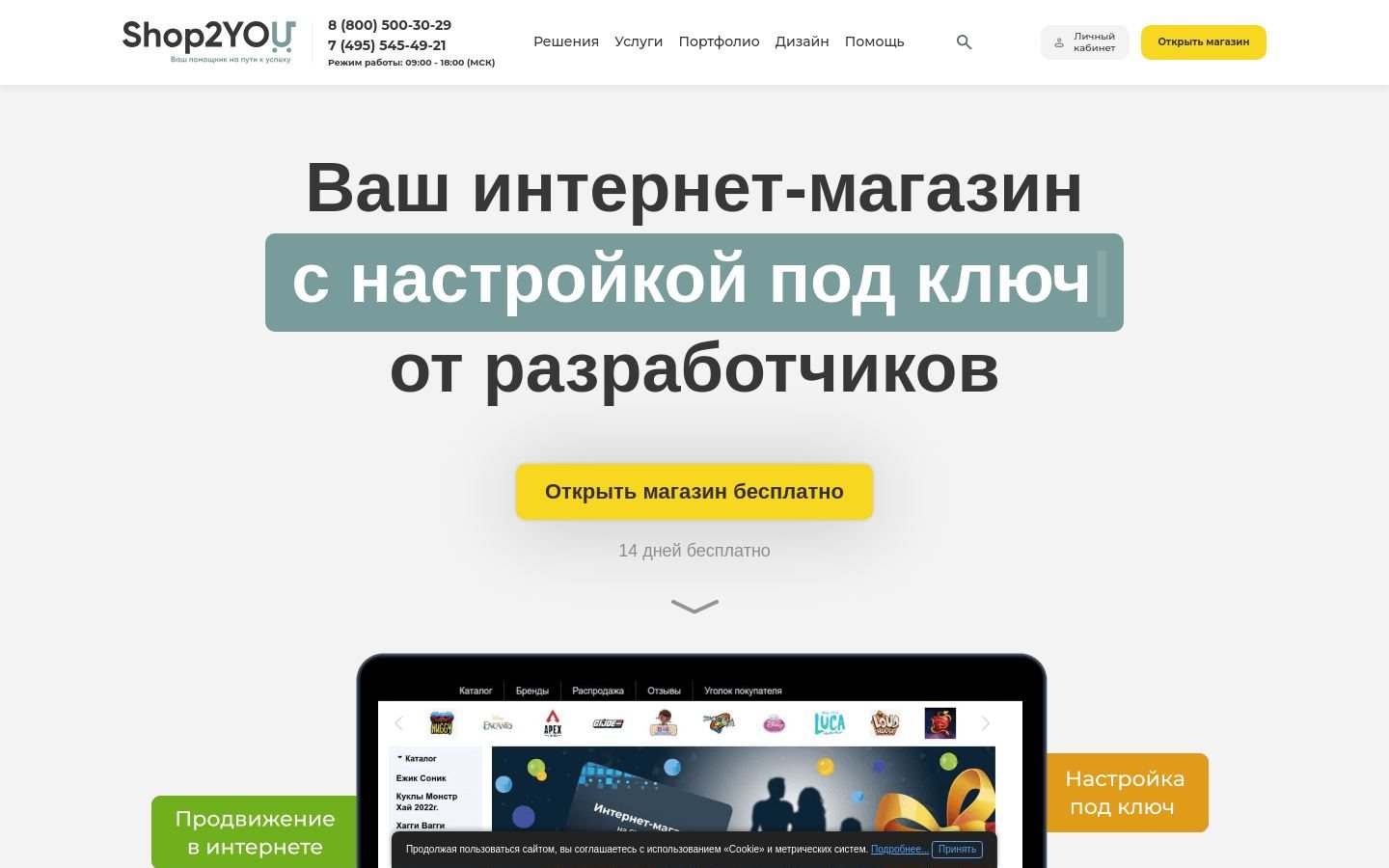 Снимок shop2you.ru