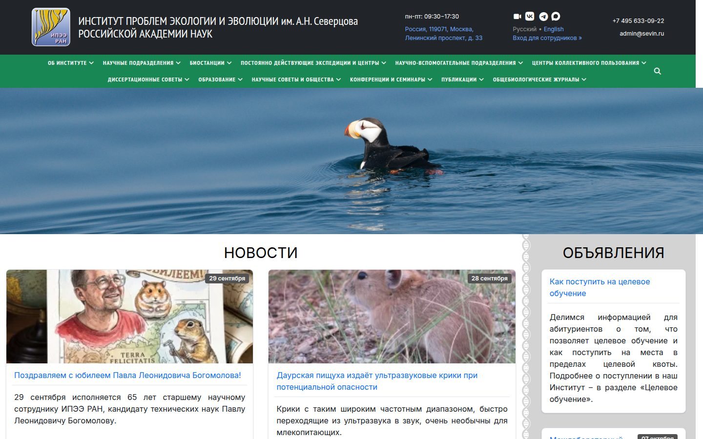 Снимок sev-in.ru
