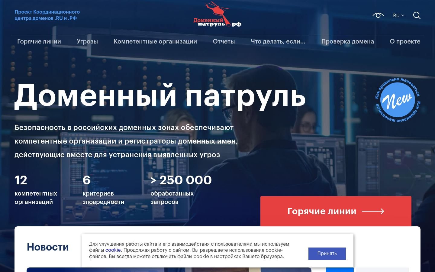 Снимок доменныйпатруль.рф