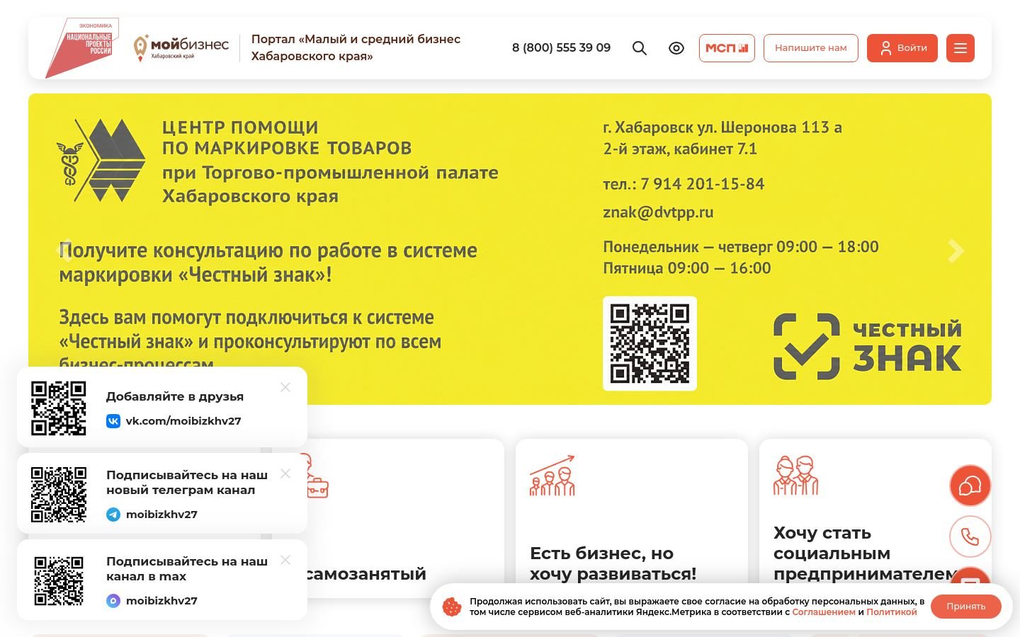 Снимок moibizkhv.ru