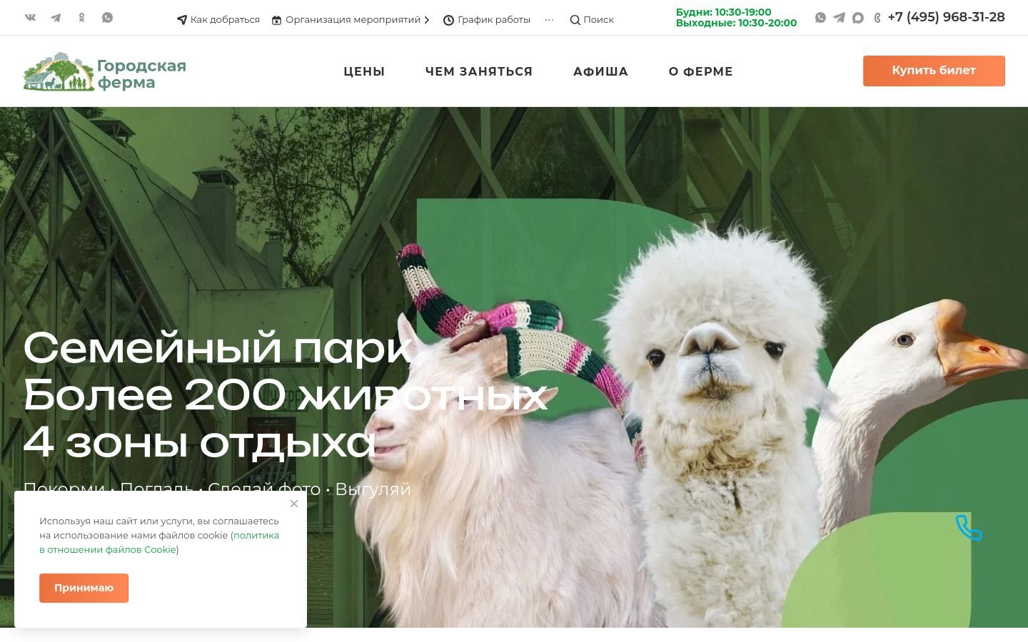 Снимок gorodskayaferma.ru