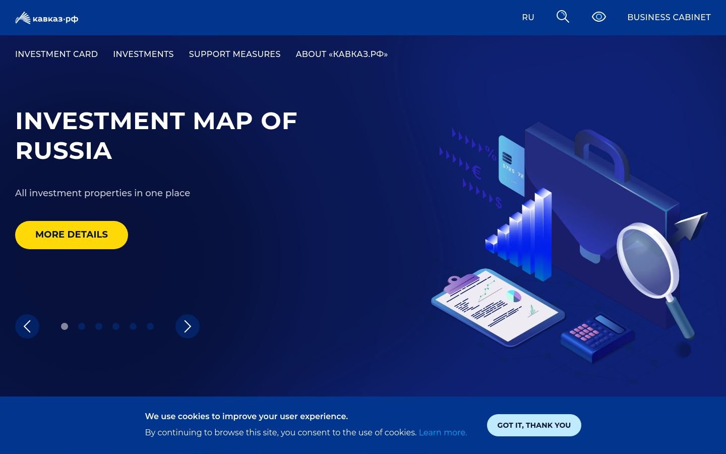 Снимок investkavkaz.ru