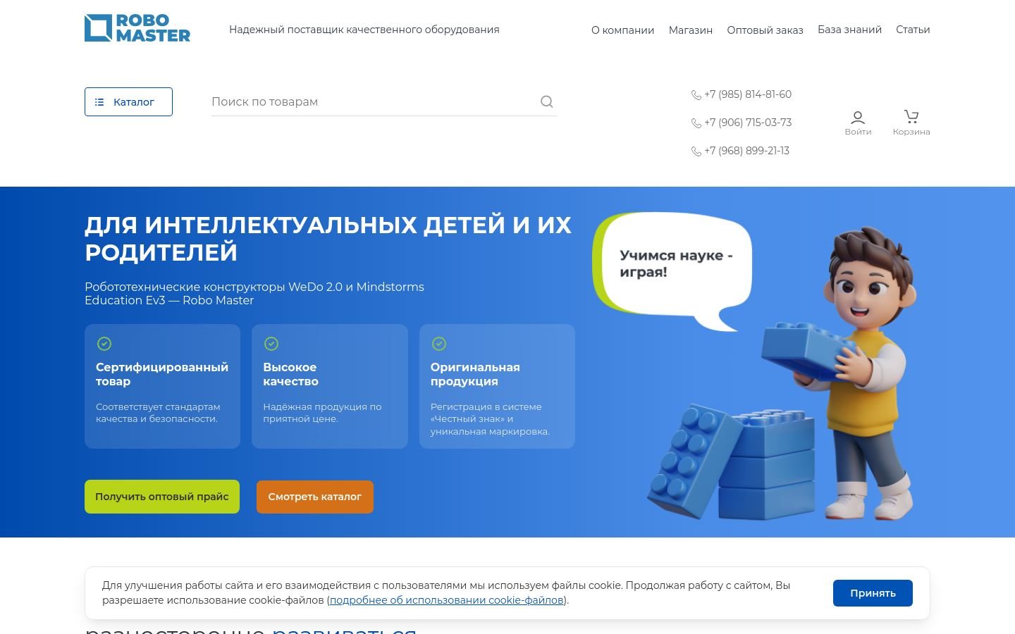 Снимок robo-master.ru