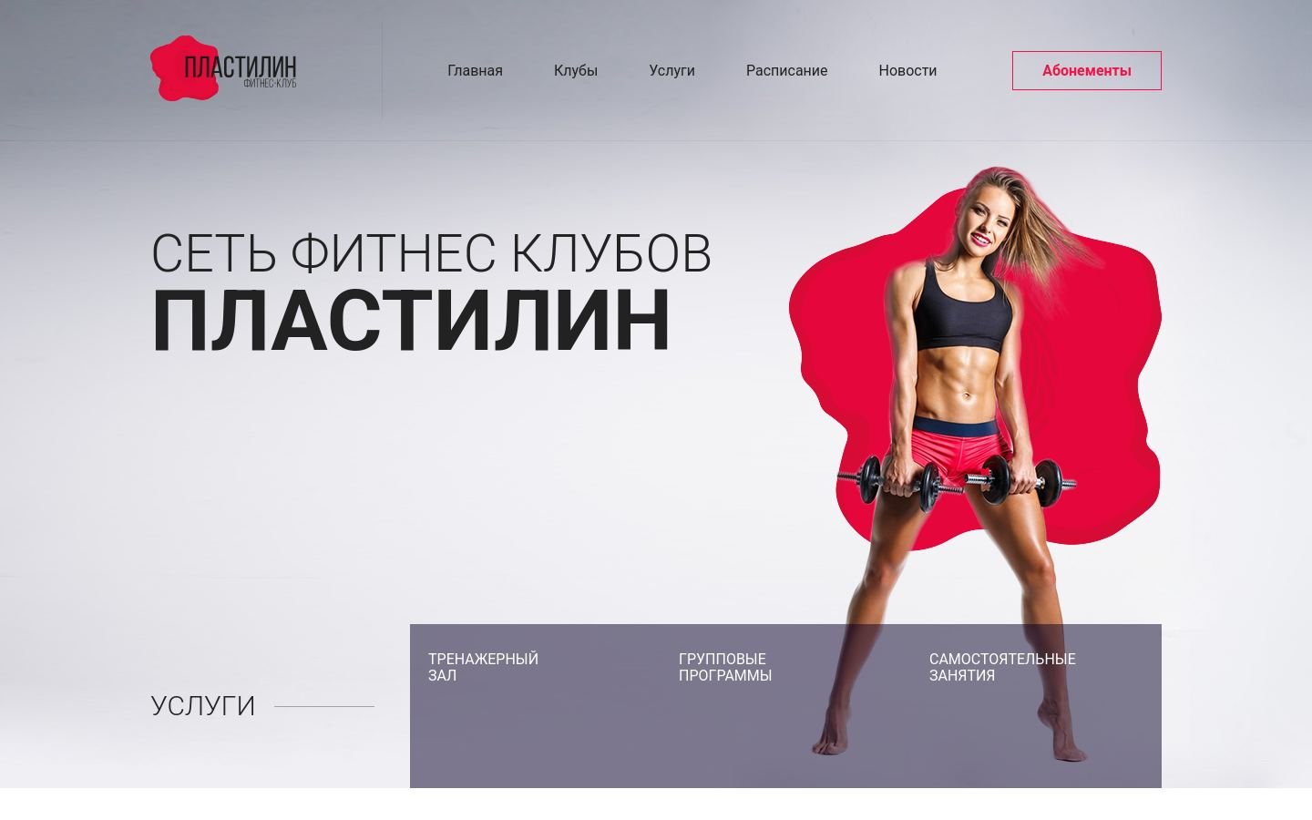 Снимок fitnessplastilin.ru
