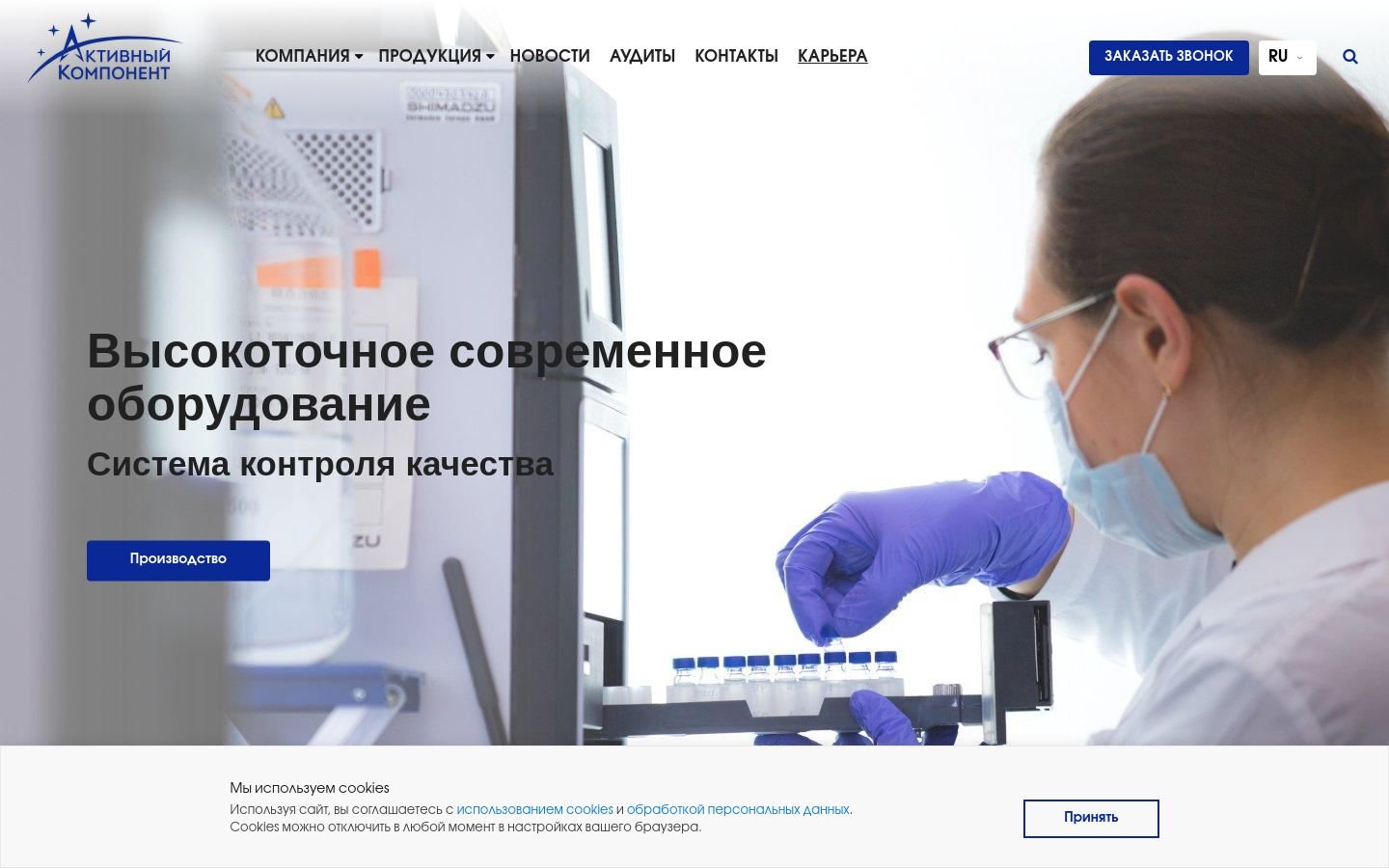 Снимок acticomp.ru