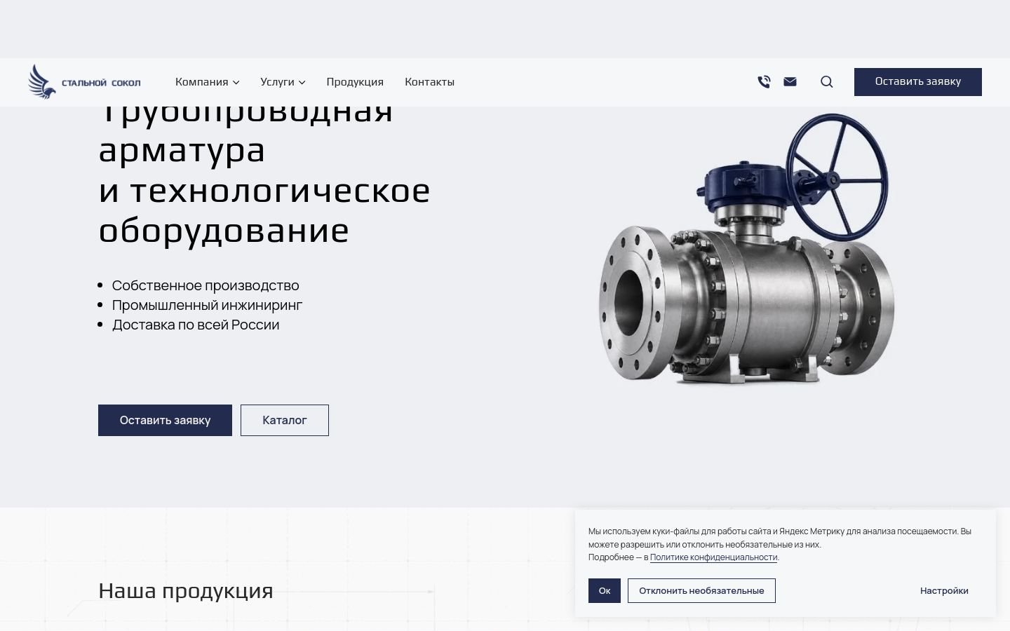 Снимок steelsokol.ru