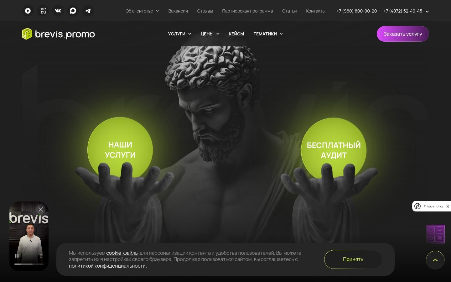Снимок brevis-site.ru