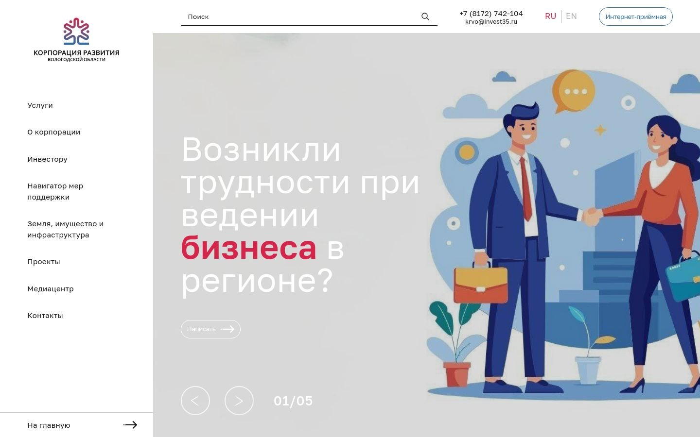 Снимок invest35.ru