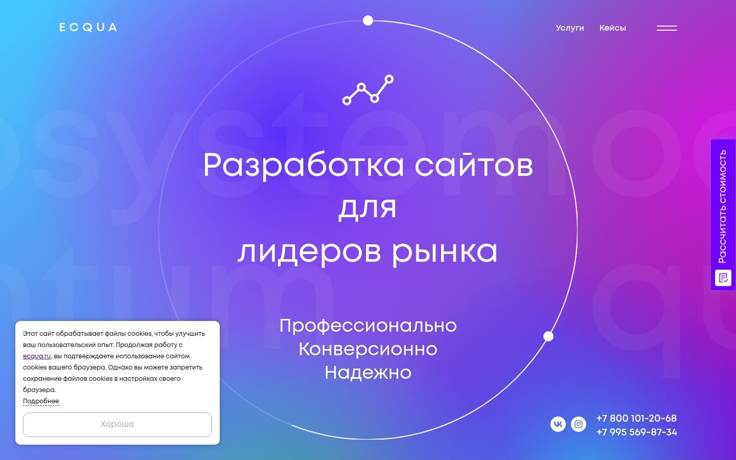 Снимок ecqua.ru
