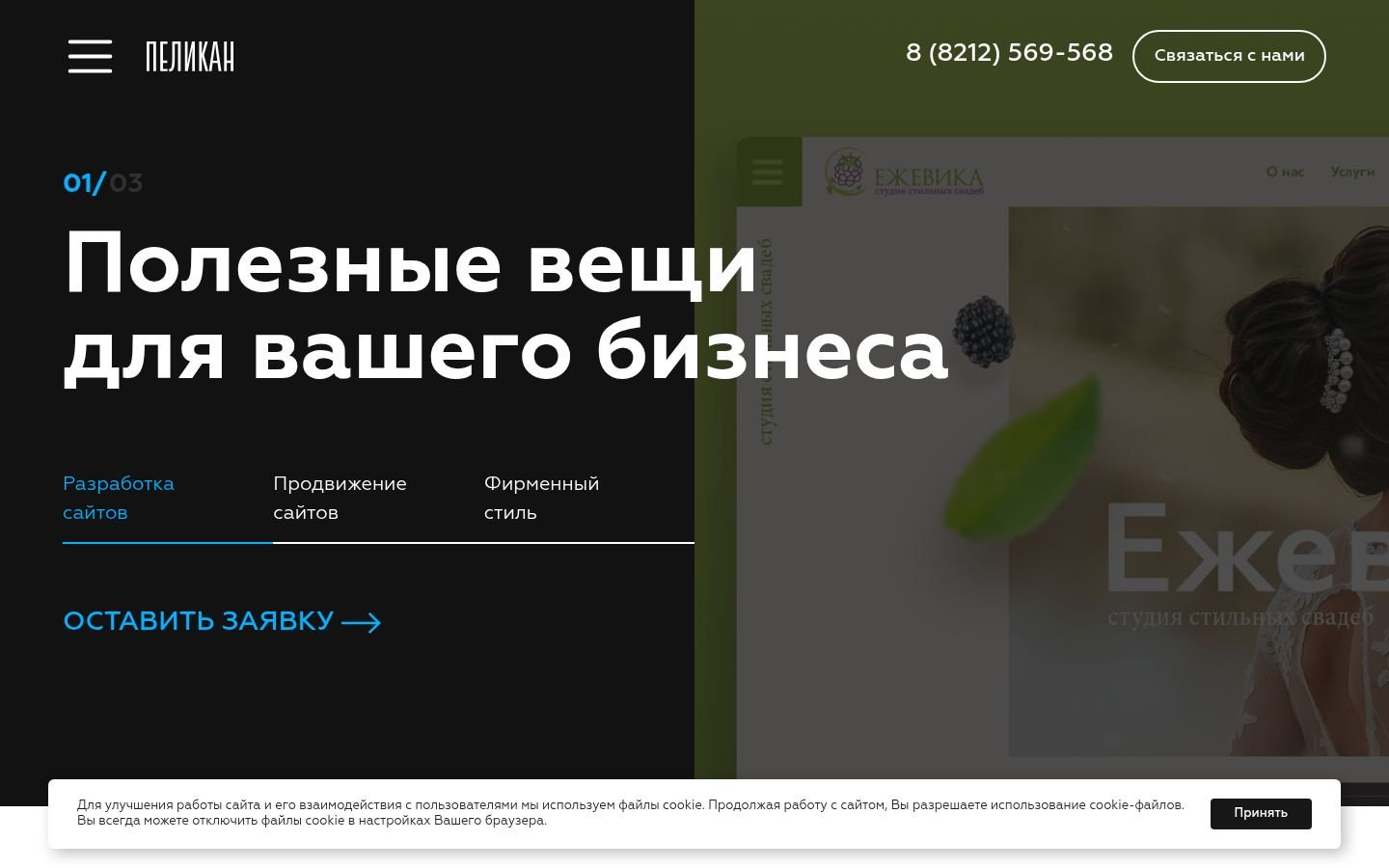 Снимок pelican-agency.ru