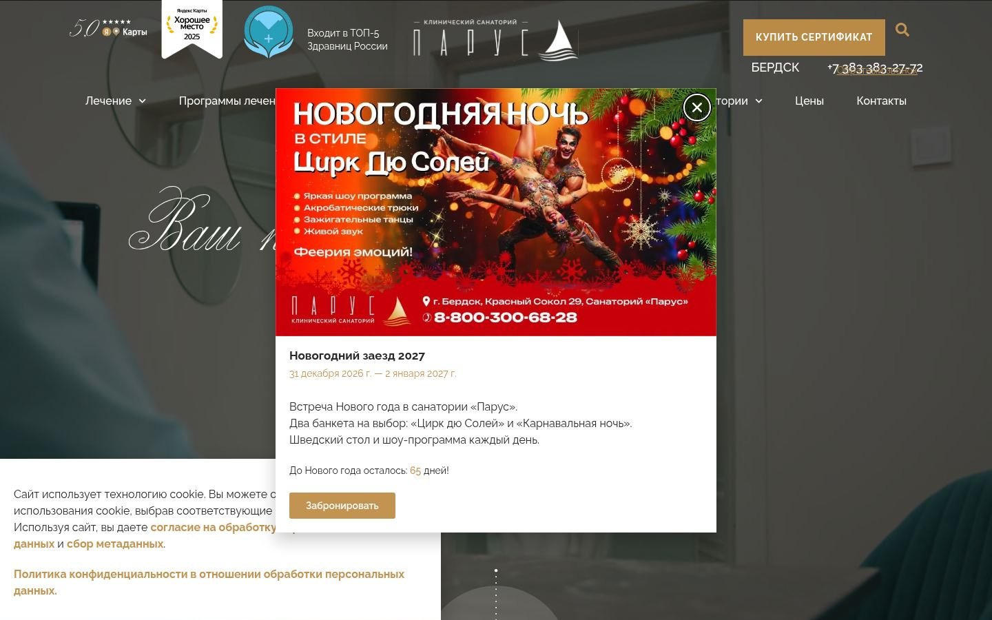 Снимок parusberdsk.ru