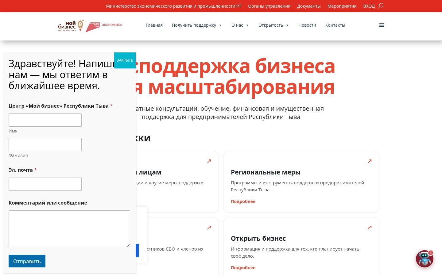 Снимок мойбизнес17.рф