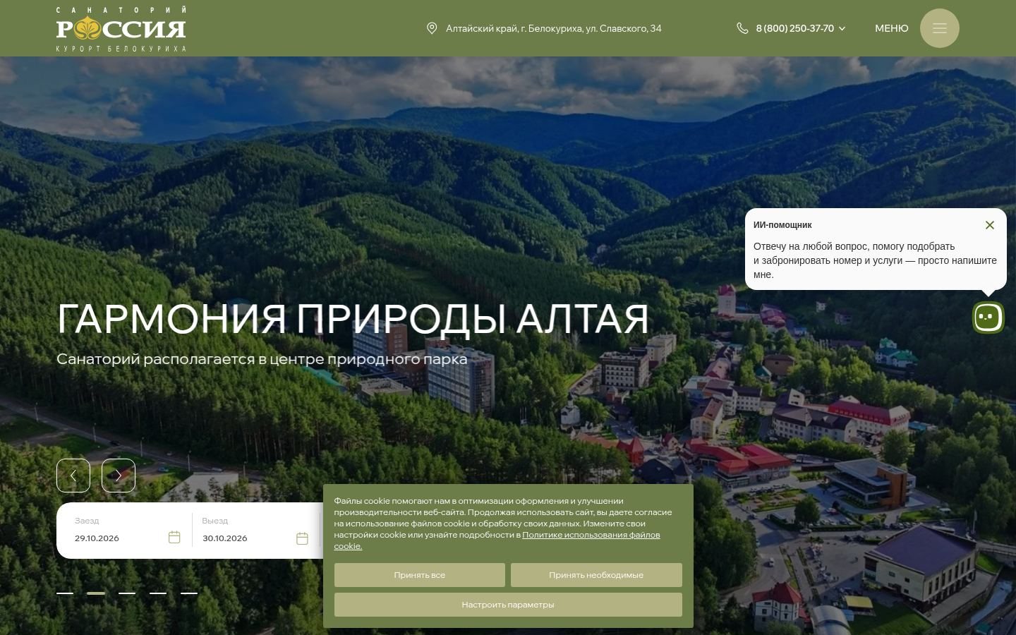 Снимок sanrussia.ru