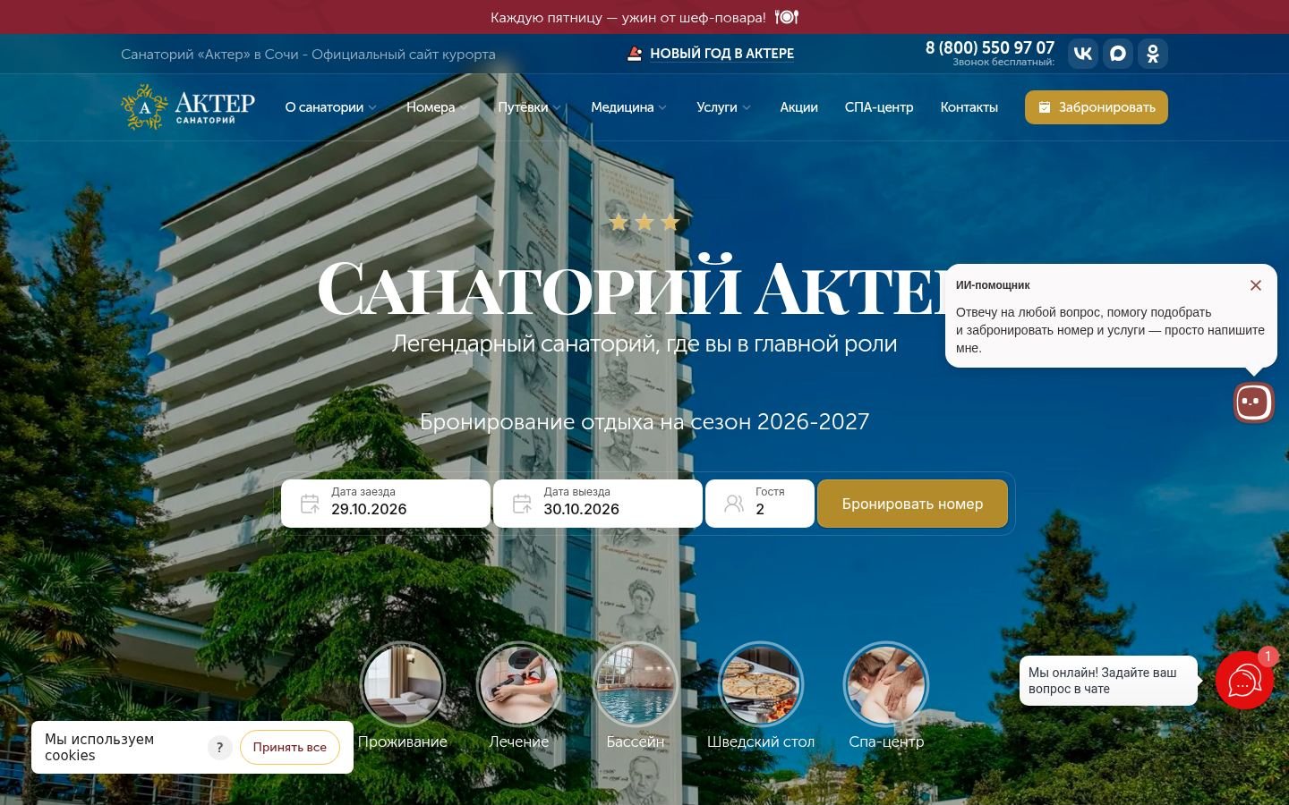 Снимок acter-sochi.ru